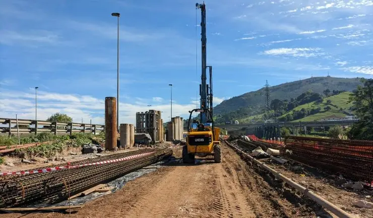 Estado de las obras entre Astillero y