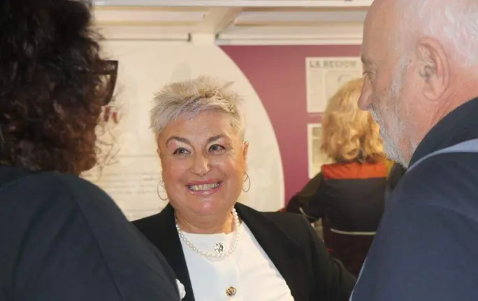 Un momento de la inauguración.