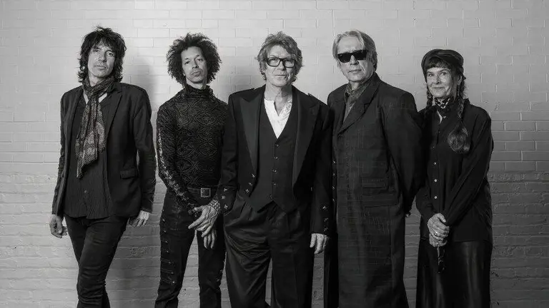 Los integrantes de Psychedelic Furs.