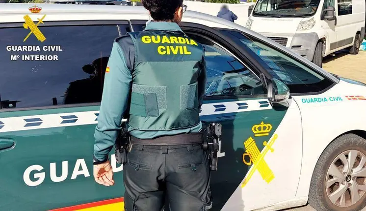 Patrulla de la Guardia Civil.
