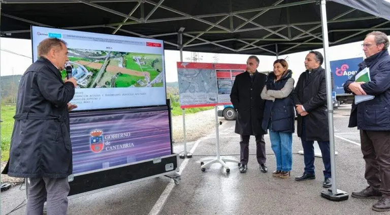 Inicio de las obras de la variante de Renedo.