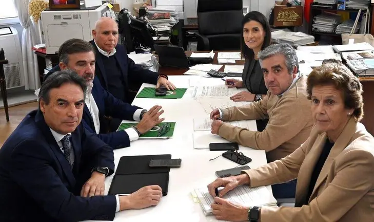 Comisión de seguimiento del convenio con el Racing.