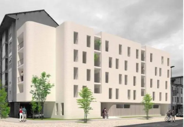 Infografía de las viviendas en El Zapatón.