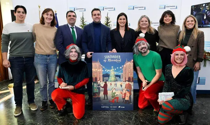 Presentación la programación de Navidad en Santander.