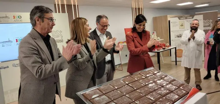 Descubrimiento de la tableta de chocolate. R.A.