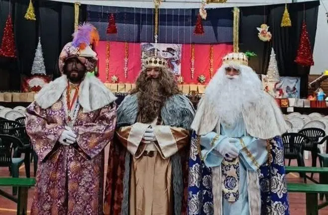 Los Reyes Magos de Oriente en Corvera de Toranzo.