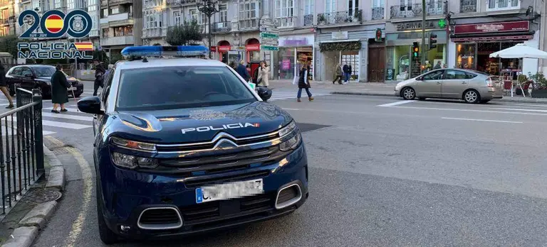 La Polic&iacute;a nacional intervino en el suceso.