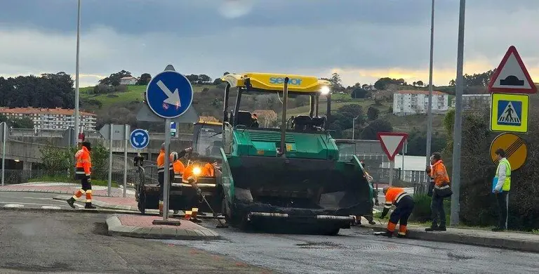 Obras en San Vicente de la Barquera.