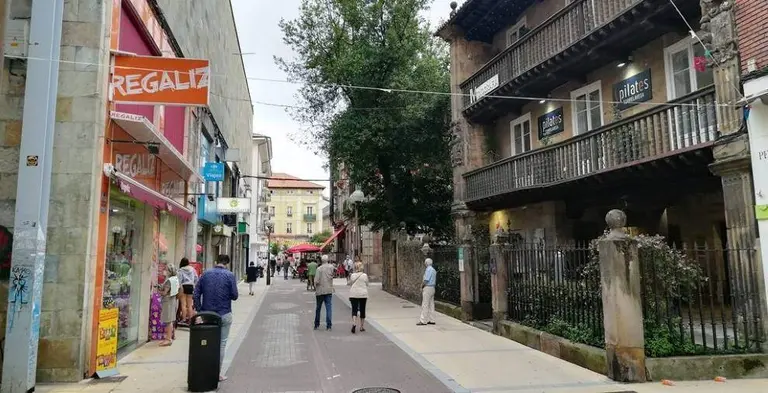Calles de la ciudad de Torrelavega. R.A.