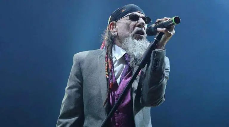 El Drogas en concierto.