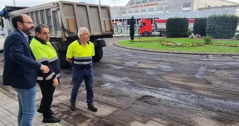 En marcha el Plan de Asfaltado en Torrelavega.