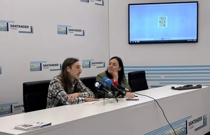 Presentaci&oacute;n del Festival de Videoarte en Santander.