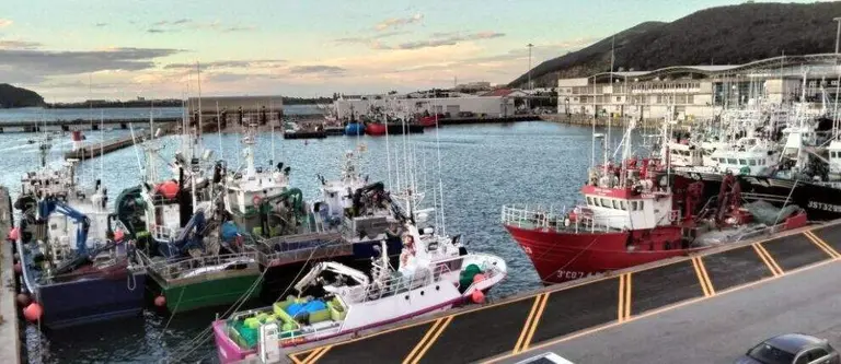 Puerto pesquero de Santo&ntilde;a. R.A.