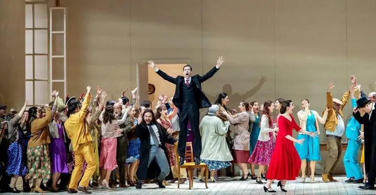 Representaci&oacute;n del 'Barberillo de Lavapi&eacute;s'.