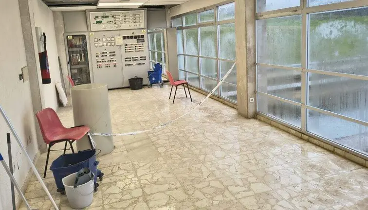 Estado de la planta potabilizadora El Tojo.