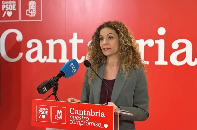 Ainoa Qui&ntilde;ones en la rueda de prensa.