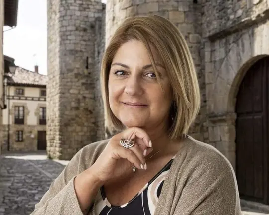 La coordinadora de Vox en Cartes, Pilar Regueira.