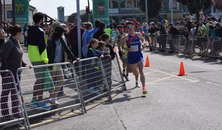 Atletas en la prueba.