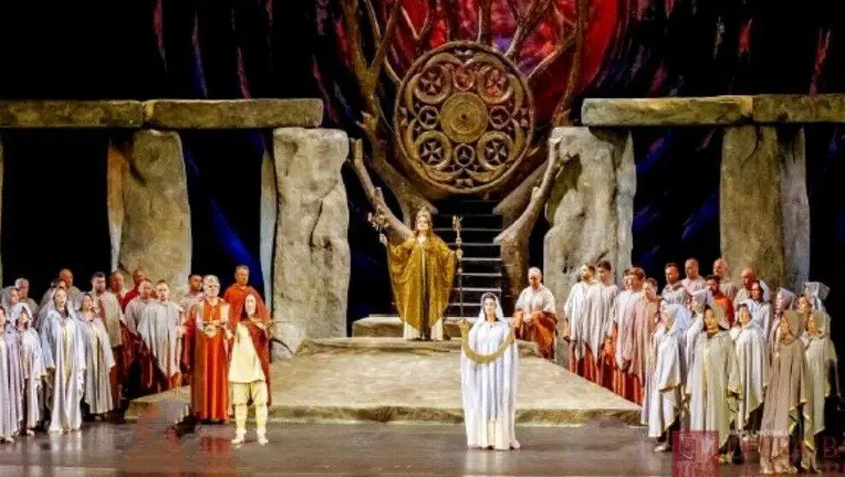 Un momento de la &oacute;pera 'Norma'.