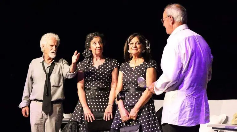 Actores de la compa&ntilde;&iacute;a El Trastolillo.