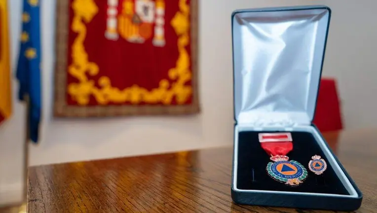 Una de las medallas que se impondr&aacute; el viernes.