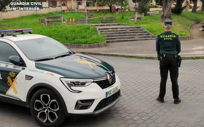 Vigilancia de la Guardia Civil en Penagos.