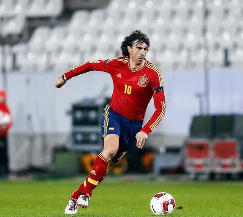 Emilio Amavisca en la selecci&oacute;n espa&ntilde;ola.