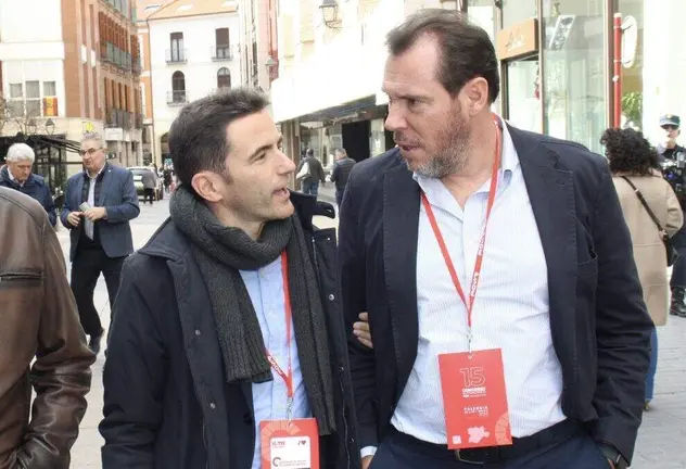 Pedro Casares y &Oacute;scar Puente.