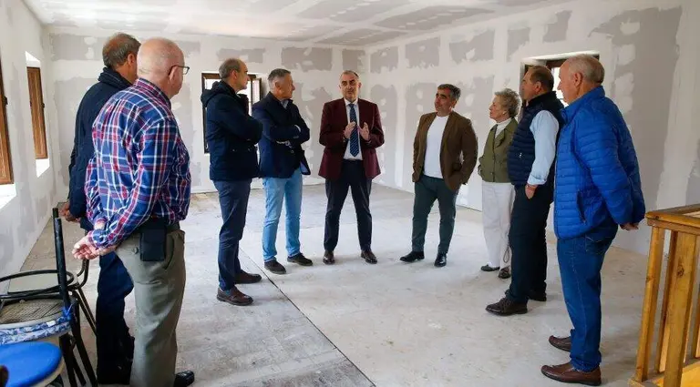 Visita a las obras en Bolmir.