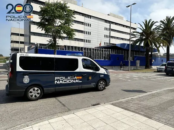 Polic&iacute;a Nacional de Santander.