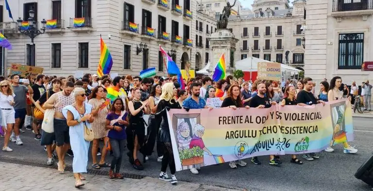 Manifestaci&oacute;n del Argullu en Santander.