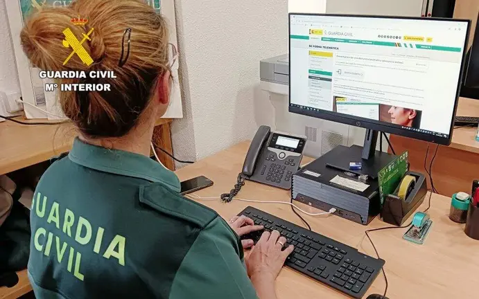 Recepcion de las denuncias de la Guardia Civil.