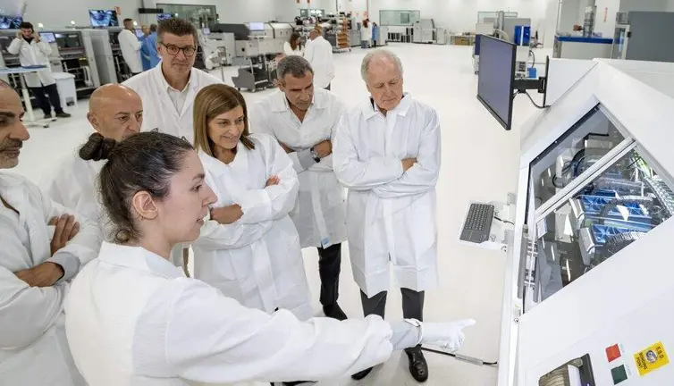 Visita a las instalaciones de la empresa en Treto.