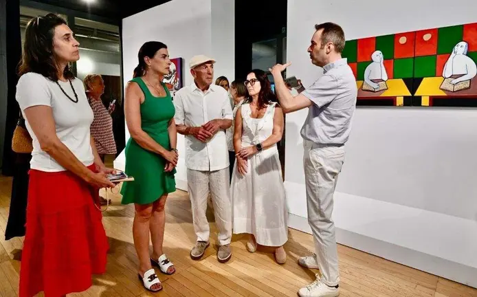 Muestra del artista Roberto Orallo.