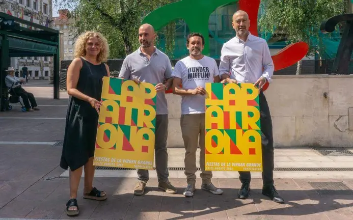 Presentaci&oacute;n del cartel de las Fiestas de la Virgen Blanca.