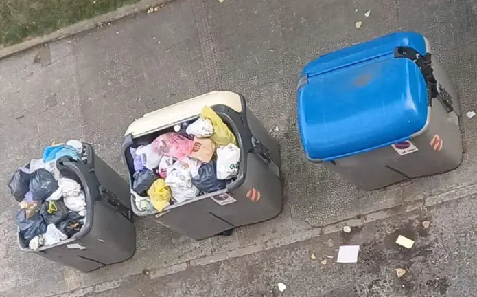 Contenedores en Santander.