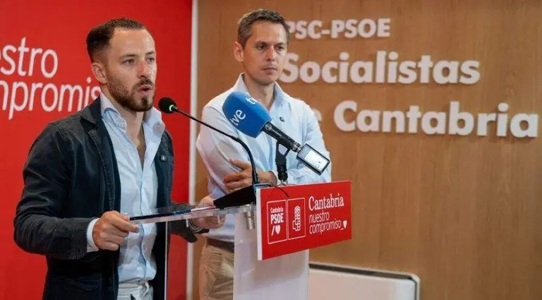 El socialista Marcos Agudo.