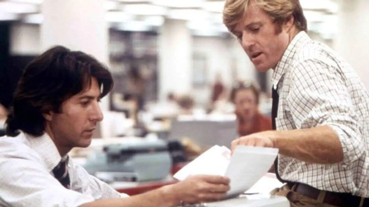 Robert Redford a la derecha.