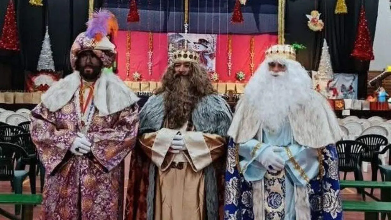 Los Reyes Magos de Oriente en Corvera de Toranzo.