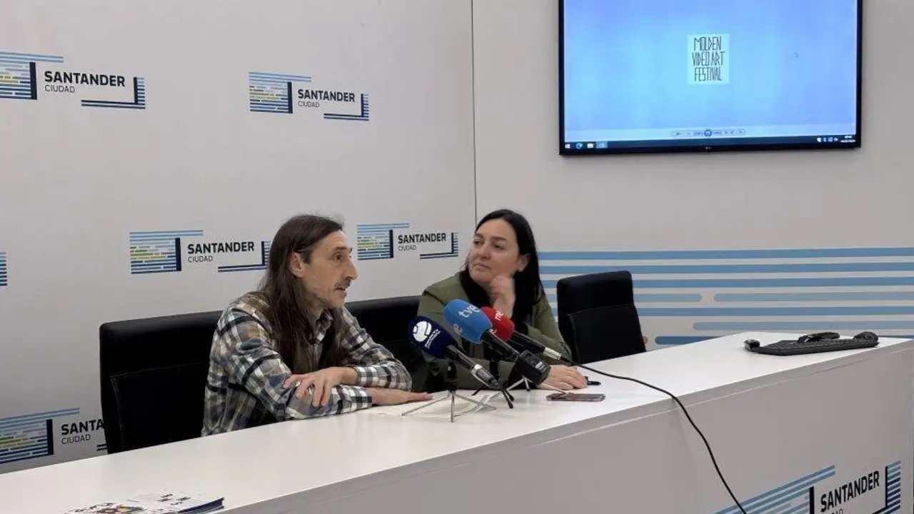 Presentaci&oacute;n del Festival de Videoarte en Santander.