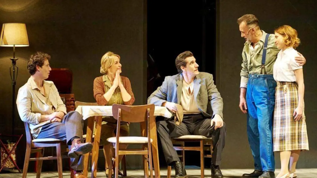 Representaci&oacute;n de 'Panorama sobre el puente'.