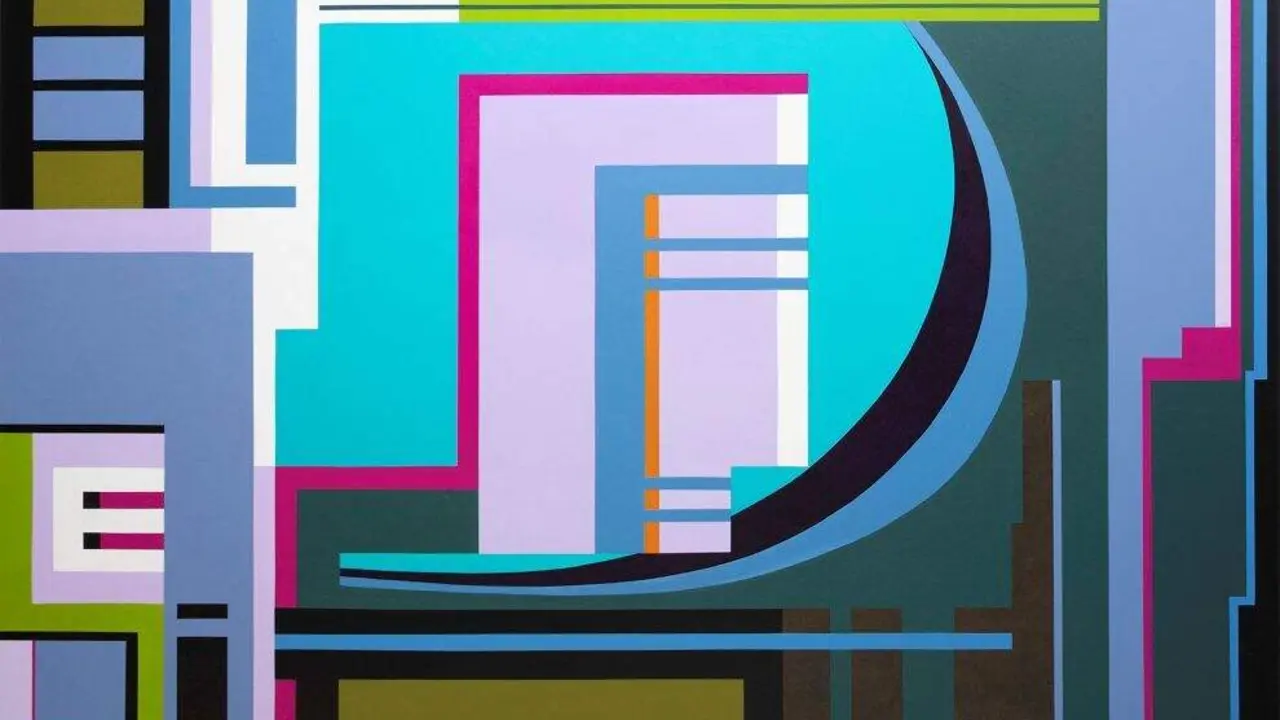 Obra de Rufo Criado para la muestra.