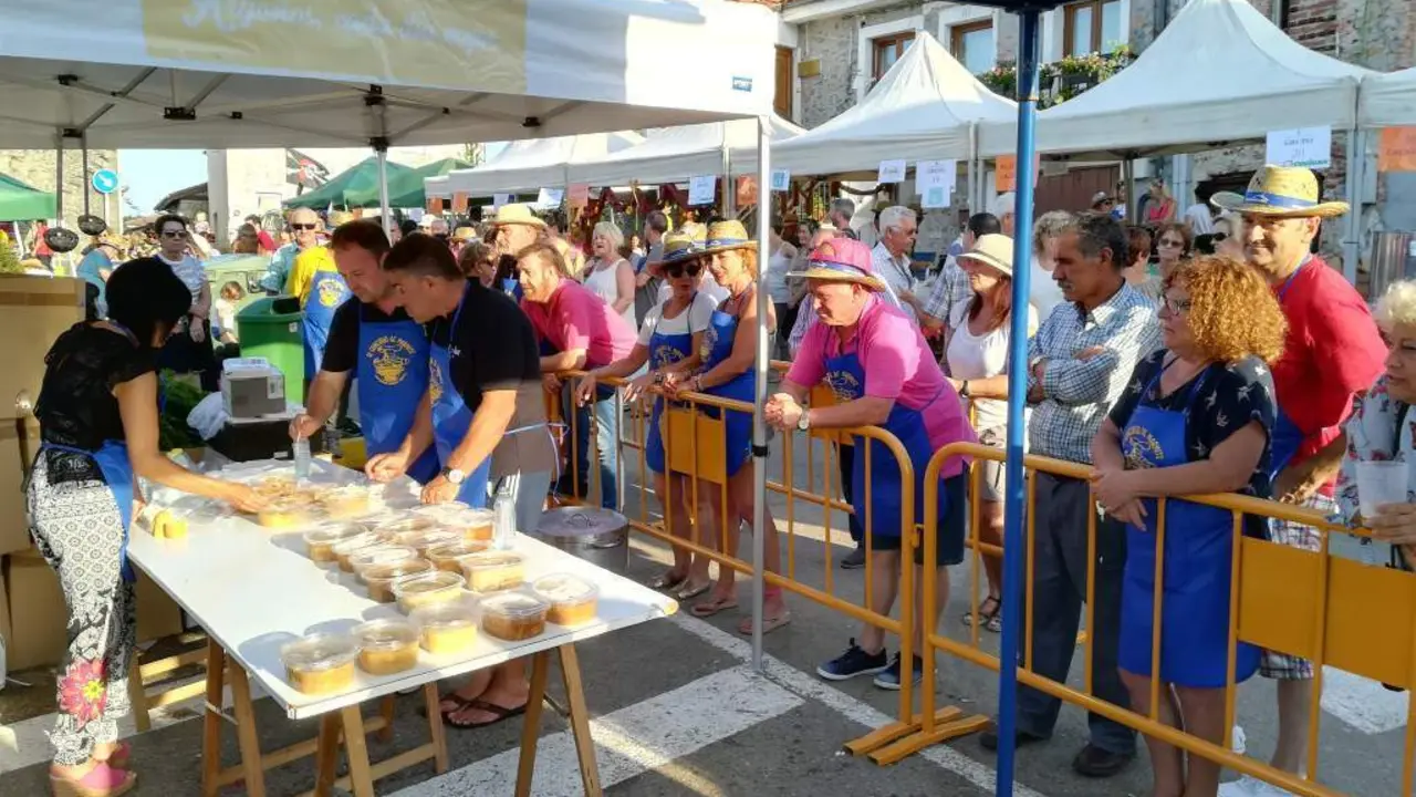 Concurso de marmite en San Esteban. R.A.