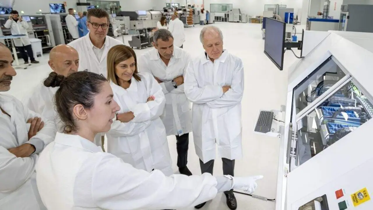 Visita a las instalaciones de la empresa en Treto.