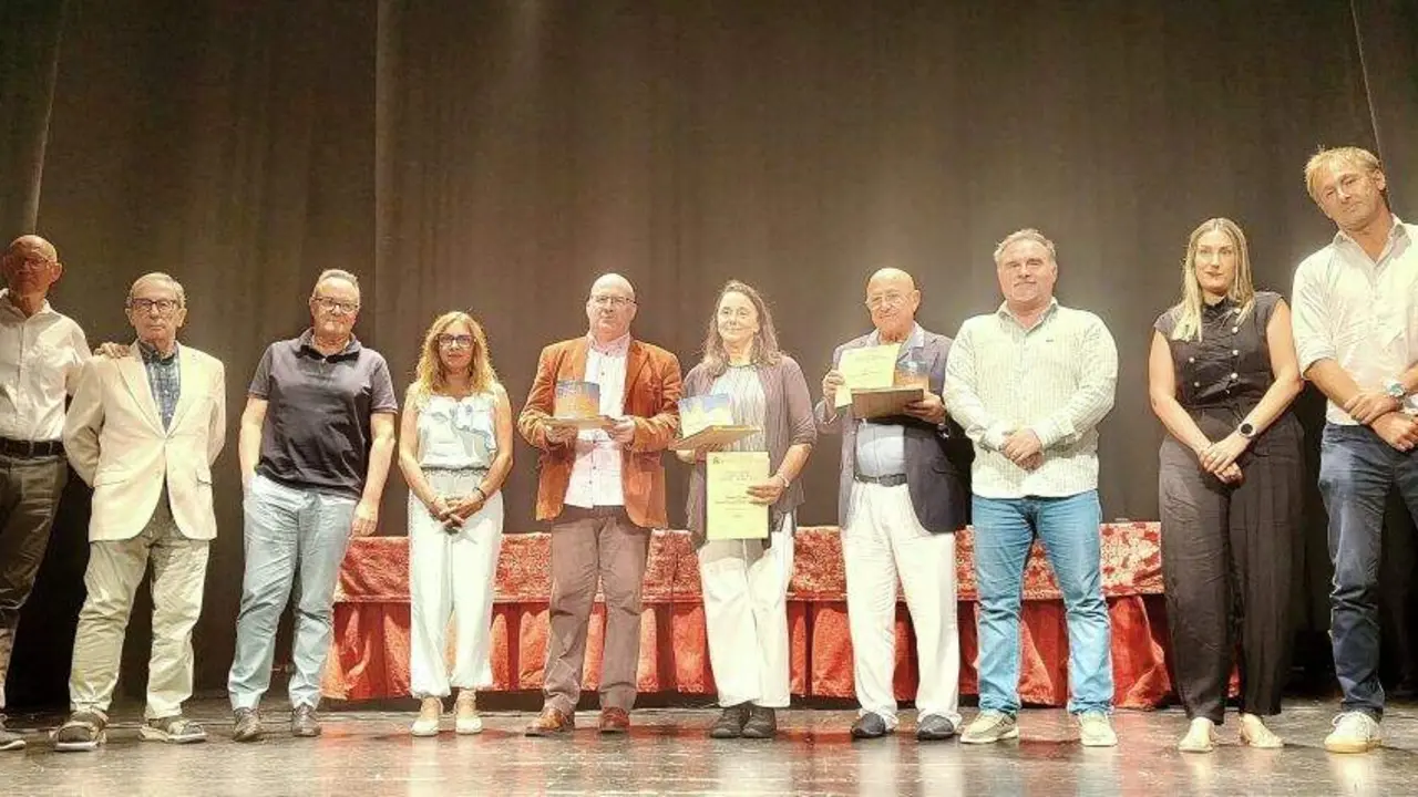 Acto de entrega de los premios del Concurso 'Santo&ntilde;a...la mar'.