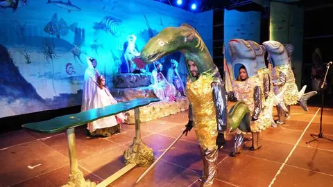 Representación del Juicio en el Fondo del Mar. R.A.