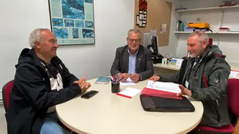 Reunión de la AMA con el PSOE.