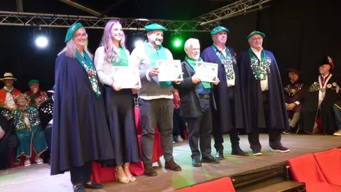 Un momento del Capítulo de la Cofradía de la Nécora de Noja. R.A.