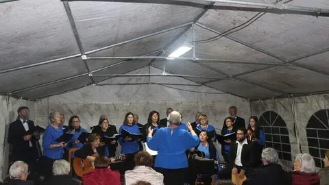 Actuación en Rozadío. en Rionansa.