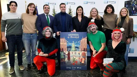 Presentación la programación de Navidad en Santander.